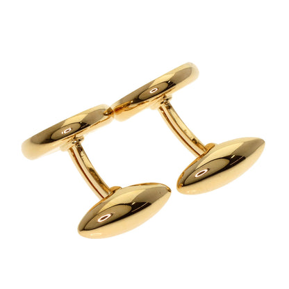 BVLGARI BVLGARI BVLGARI Lapis Lazuli & Azure stone cuffs K18 Yellow Gold mens [Used]