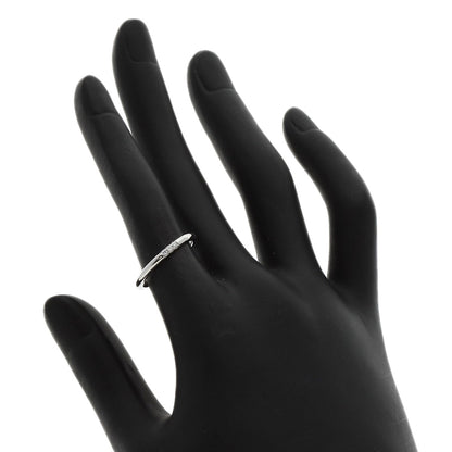 TIFFANY&Co. Forever Wedding Band 3P Diamond Ring Platinum PT950 Ladies [Used]