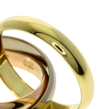 CARTIER   Trinity #52 Ring  K18 Yellow Gold K18 White GoldLadies [Used]
