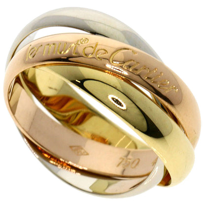 CARTIER Trinity #49 Ring K18 Yellow Gold K18 White GoldLadies [Used]