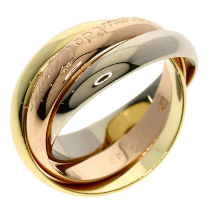 CARTIER Trinity #49 Ring K18 Yellow Gold K18 White GoldLadies [Used]