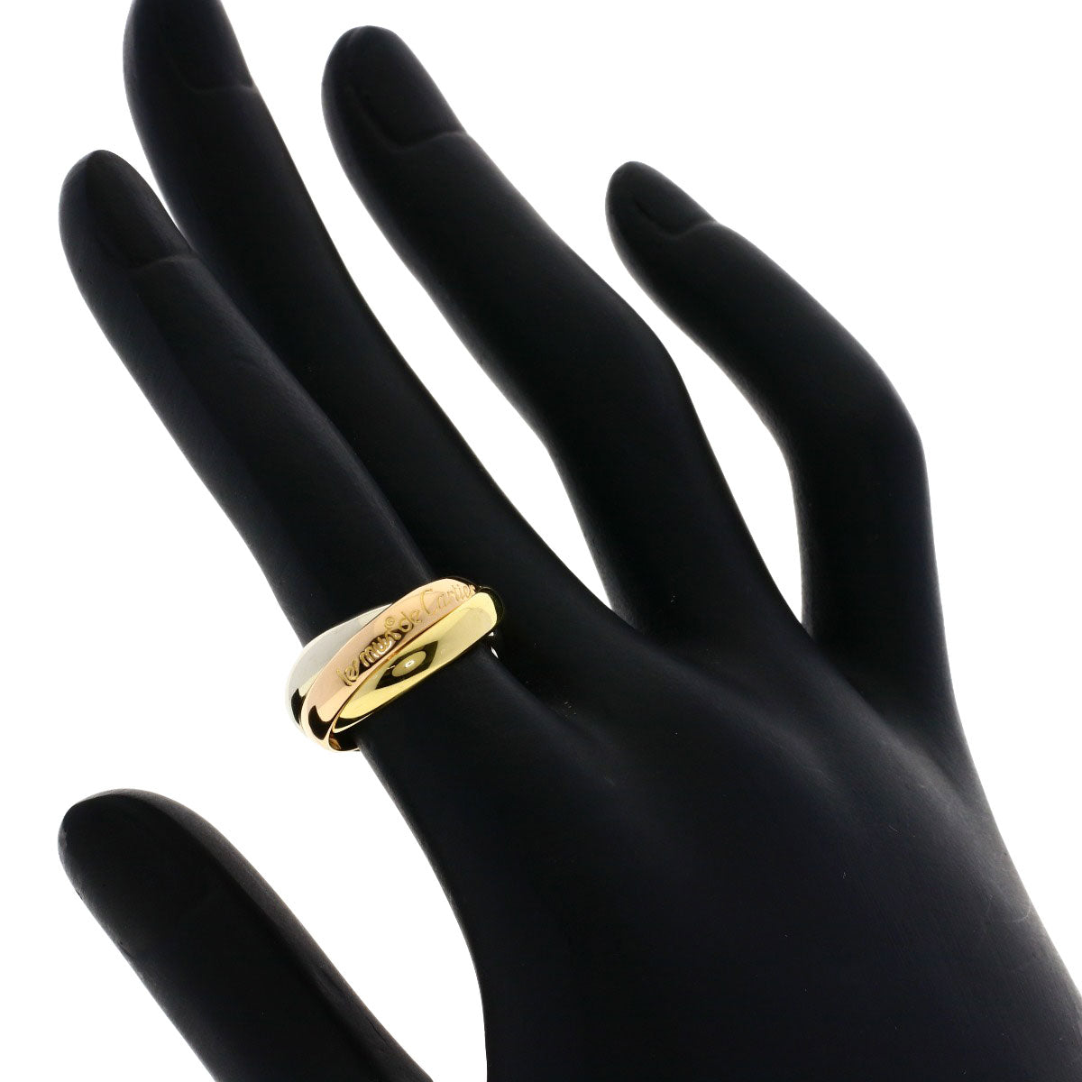 CARTIER Trinity #49 Ring K18 Yellow Gold K18 White GoldLadies [Used]