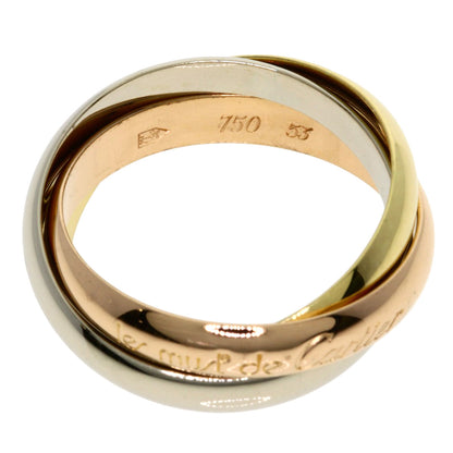 CARTIER   Trinity #53 Ring  K18 Yellow Gold K18 White GoldLadies [Used]