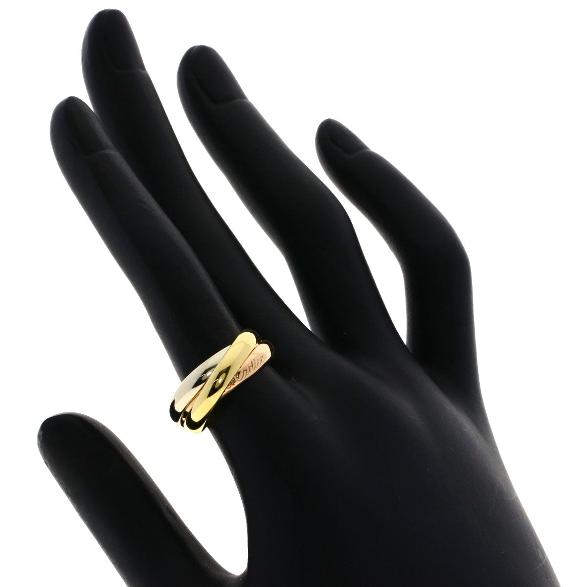 CARTIER   Trinity #53 Ring  K18 Yellow Gold K18 White GoldLadies [Used]