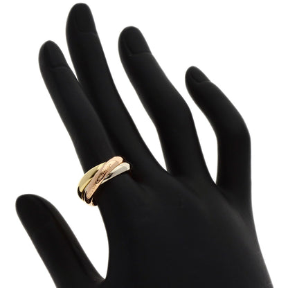 CARTIER Trinity MM #52 Ring K18 Yellow Gold 18K Pink GoldLadies [Used]