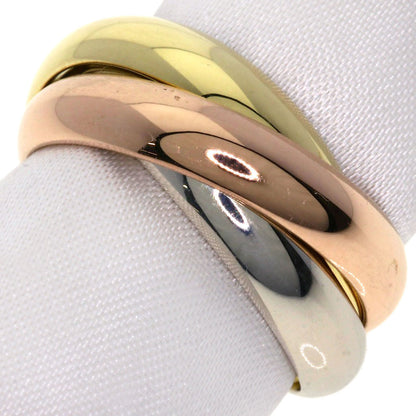 CARTIER Trinity #48 Ring K18 Yellow Gold 18K Pink GoldLadies [Used]