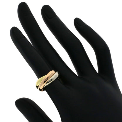 CARTIER Trinity #48 Ring K18 Yellow Gold 18K Pink GoldLadies [Used]