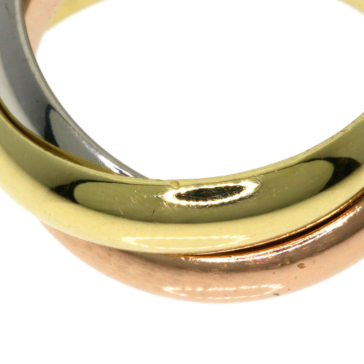 CARTIER Trinity #48 Ring K18 Yellow Gold 18K Pink GoldLadies [Used]