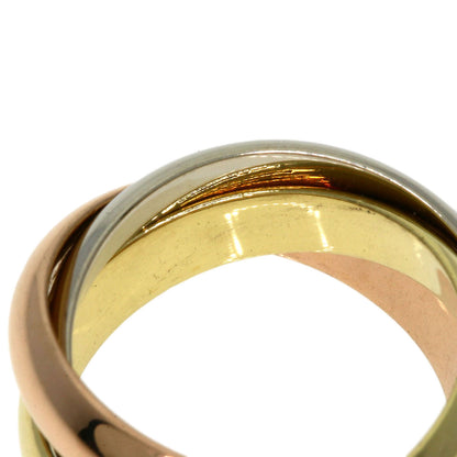 CARTIER Trinity #48 Ring K18 Yellow Gold 18K Pink GoldLadies [Used]