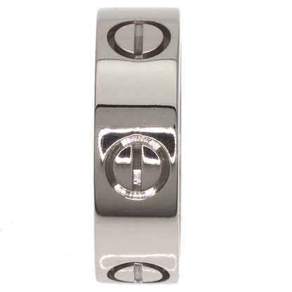 CARTIER love ring #48 Ring K18 White Gold Ladies [Used]