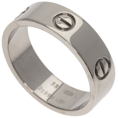 CARTIER love ring Ring K18 White Gold Ladies [Used]
