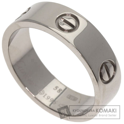 CARTIER love ring Ring K18 White Gold Ladies [Used]