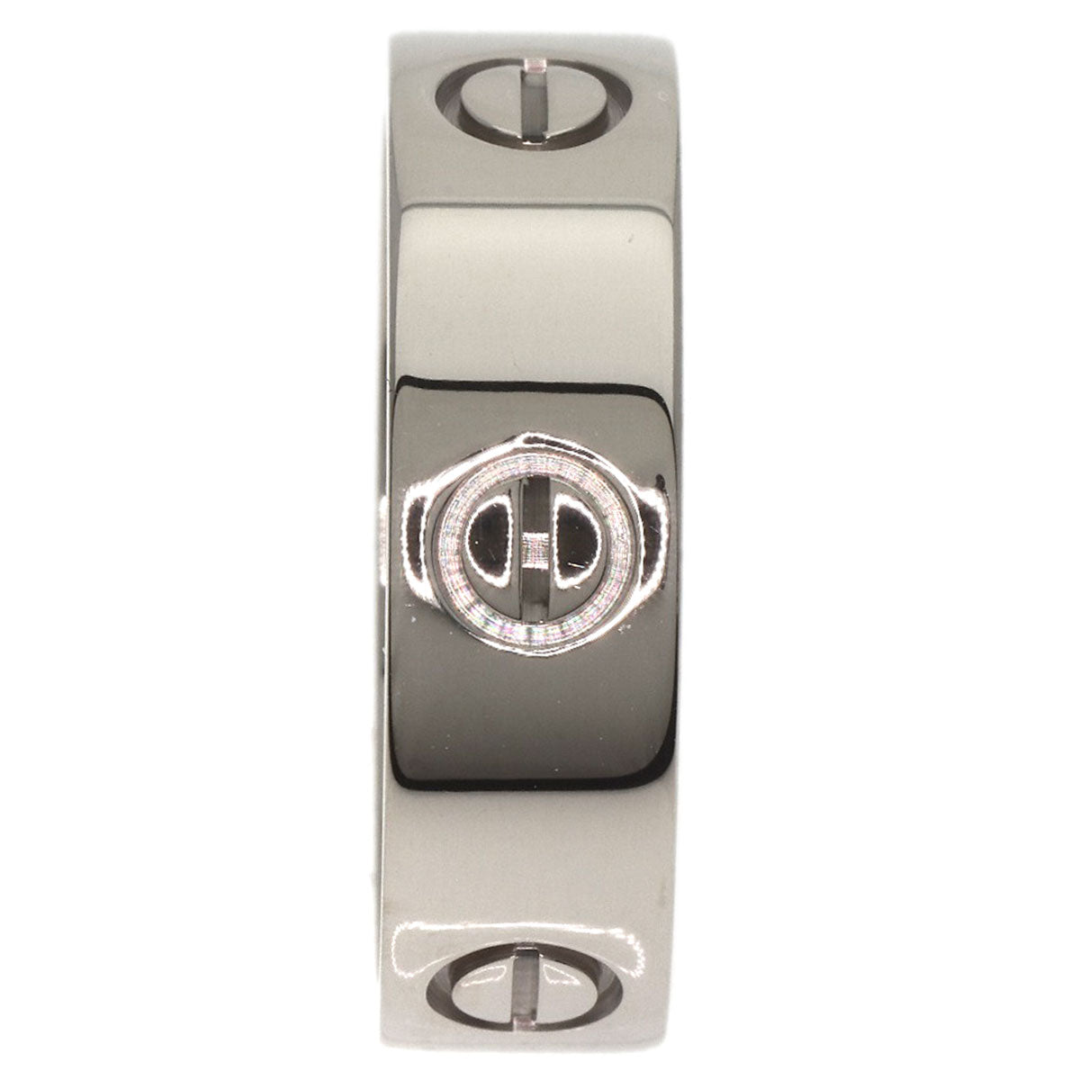 CARTIER love ring Ring K18 White Gold Ladies [Used]
