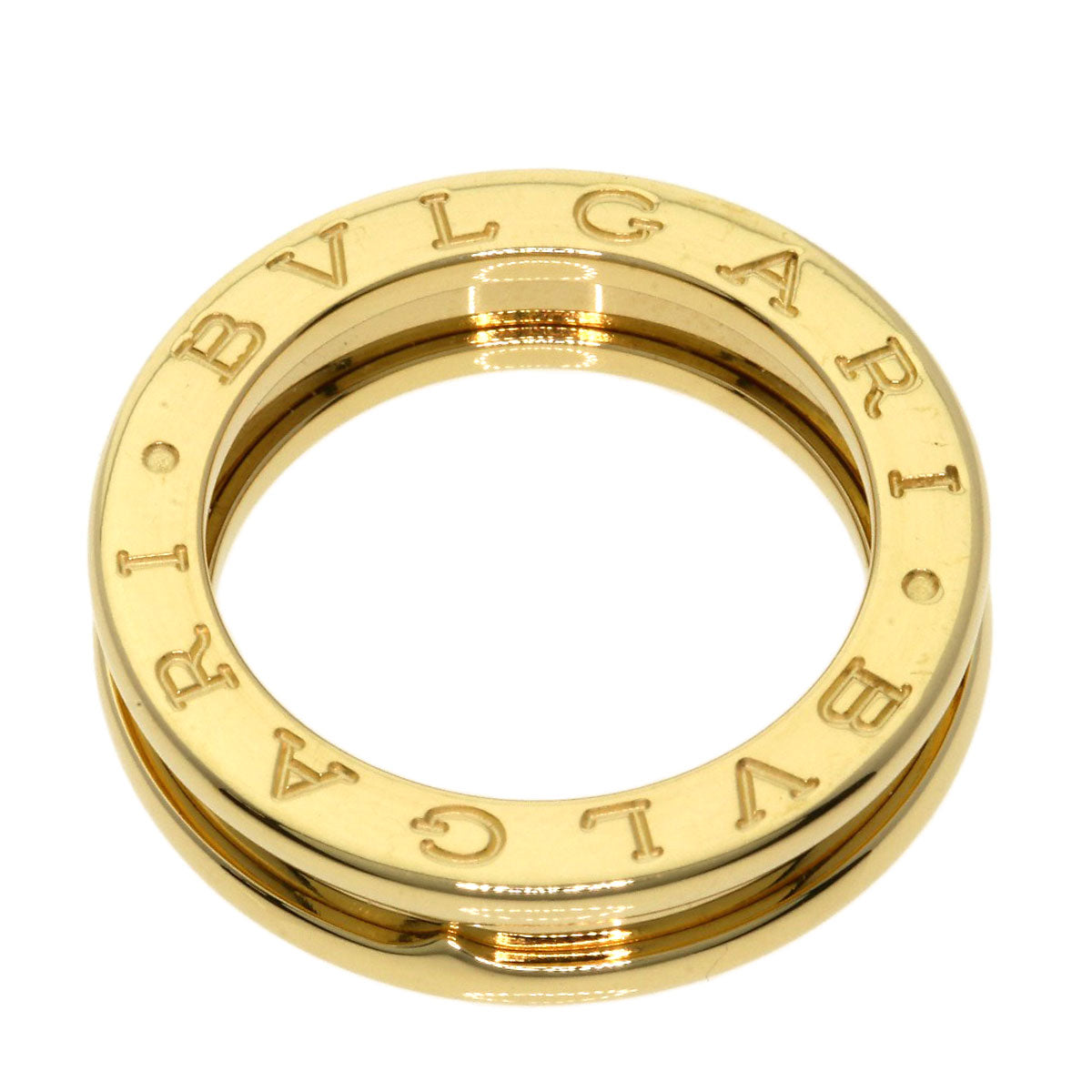 BVLGARI B.zero1 1 band #48 Ring K18 Yellow Gold Ladies [Used]