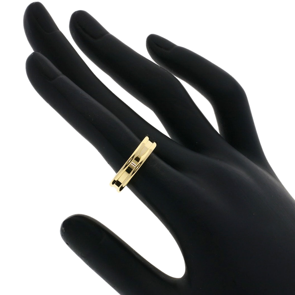 BVLGARI B.zero1 1 band #48 Ring K18 Yellow Gold Ladies [Used]