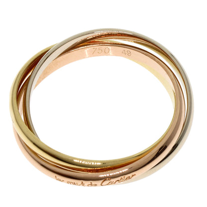 CARTIER Trinity XS #49 Ring K18 Yellow Gold K18 White GoldLadies [Used]