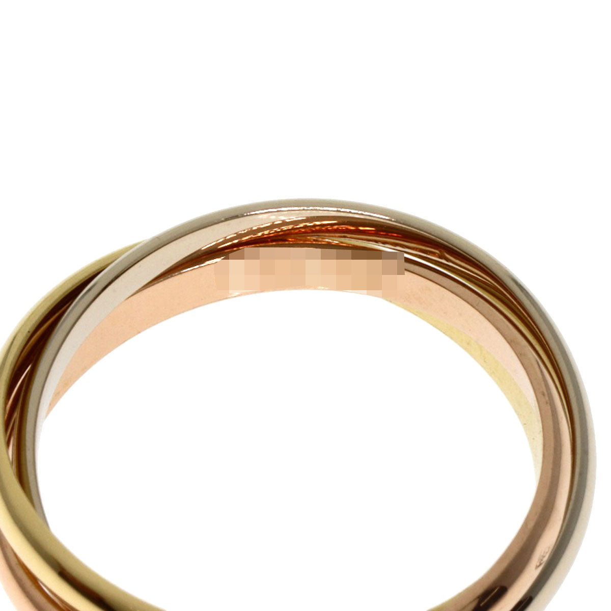 CARTIER Trinity XS #49 Ring K18 Yellow Gold K18 White GoldLadies [Used]