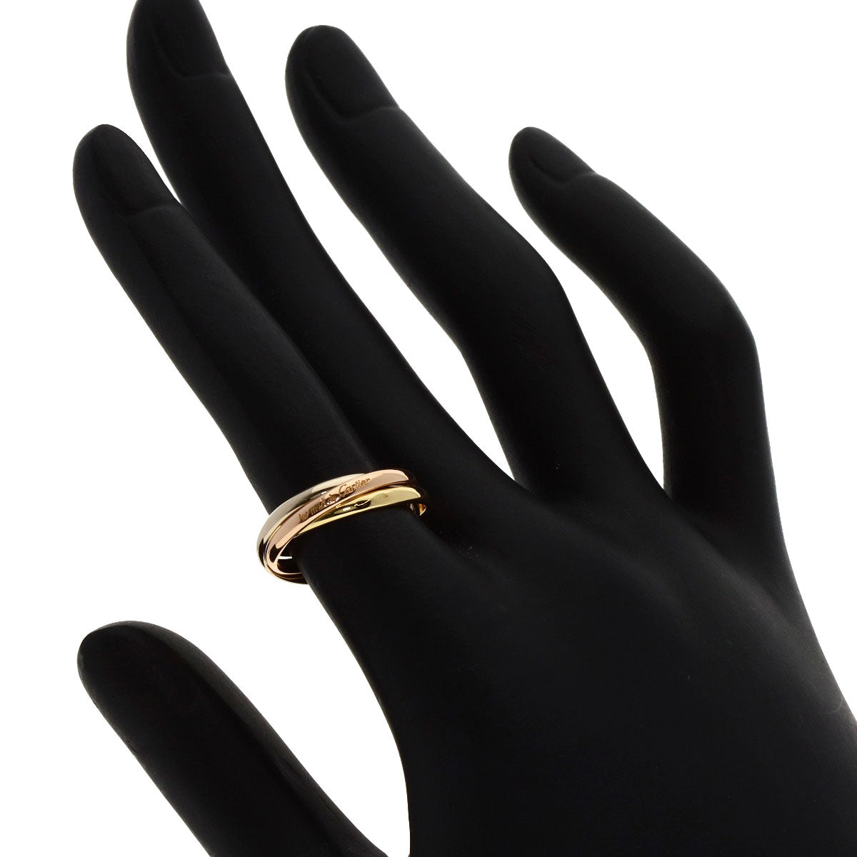 CARTIER Trinity XS #49 Ring K18 Yellow Gold K18 White GoldLadies [Used]
