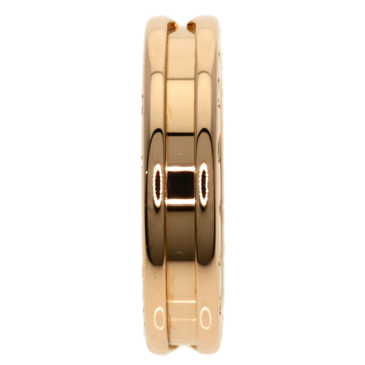 BVLGARI   B.zero1 1 band #49 Ring  K18 Pink Gold Ladies [Used]