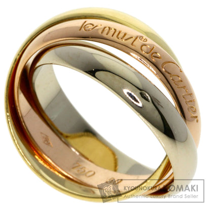 CARTIER Trinity #50 Ring K18 Yellow Gold K18 White GoldLadies [Used]