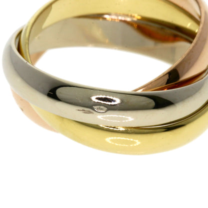 CARTIER Trinity #50 Ring K18 Yellow Gold K18 White GoldLadies [Used]
