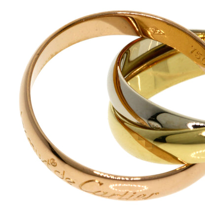 CARTIER Trinity #50 Ring K18 Yellow Gold K18 White GoldLadies [Used]
