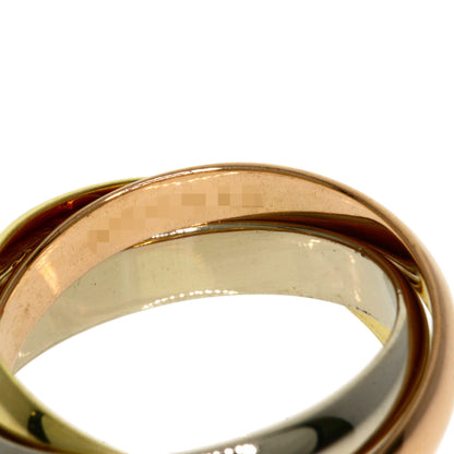 CARTIER Trinity #50 Ring K18 Yellow Gold K18 White GoldLadies [Used]