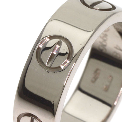 CARTIER love ring #48 Ring K18 White Gold Ladies [Used]