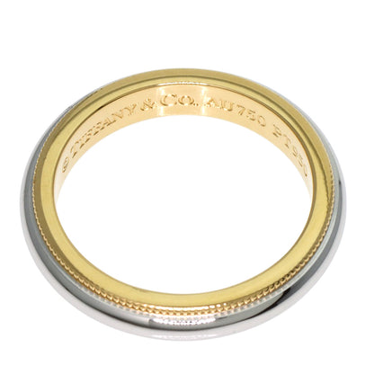 TIFFANY&Co. Milgrain Ring Platinum PT950 18K Yellow GoldLadies [Used]