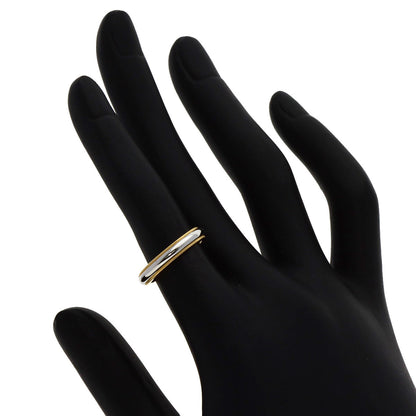 TIFFANY&Co. Milgrain Ring Platinum PT950 18K Yellow GoldLadies [Used]