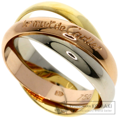 CARTIER Trinity #53 Ring K18 Yellow Gold K18 White GoldLadies [Used]