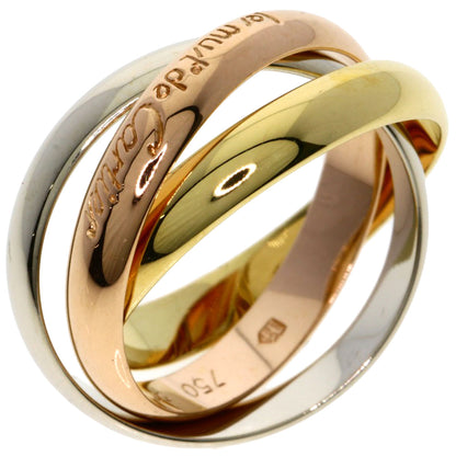 CARTIER Trinity #53 Ring K18 Yellow Gold K18 White GoldLadies [Used]