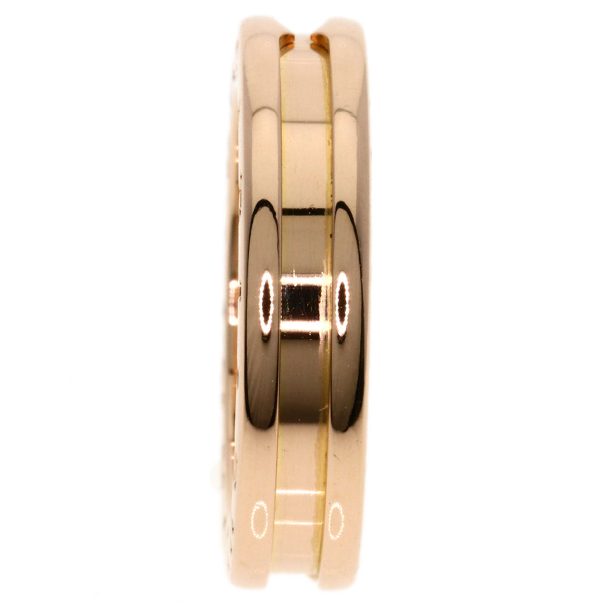 BVLGARI B.zero1 1 band XS #49 Ring K18 Pink Gold Ladies [Used]