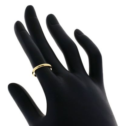 CARTIER Classic Band #49 Ring K18 Yellow Gold Ladies [Used]