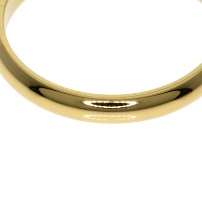 CARTIER Classic Band #49 Ring K18 Yellow Gold Ladies [Used]