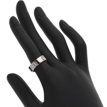 CARTIER love ring #51 Ring K18 White Gold Ladies [Used]