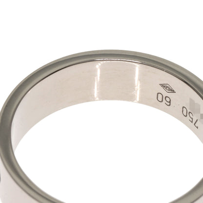 CARTIER   love ring #60 Ring  K18 White Gold unisex [Used]