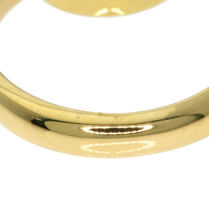 BVLGARI   BVLGARI BVLGARI Flip Coral Onyx Ring  K18 Yellow Gold Ladies [Used]