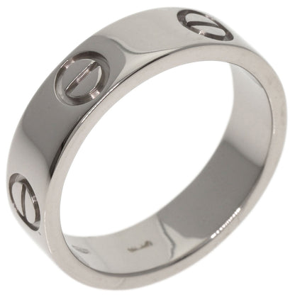 CARTIER love ring #54 Ring K18 White Gold Ladies [Used]