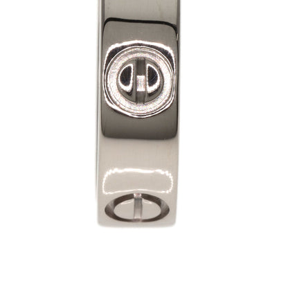 CARTIER love ring #54 Ring K18 White Gold Ladies [Used]