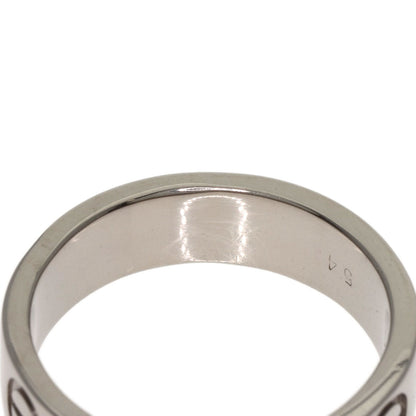 CARTIER love ring #54 Ring K18 White Gold Ladies [Used]