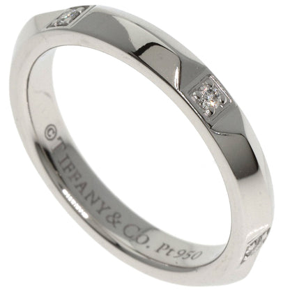TIFFANY&Co.   True Band Ring Diamond Ring  Platinum PT950 Ladies [Used]