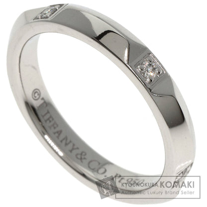 TIFFANY&Co.   True Band Ring Diamond Ring  Platinum PT950 Ladies [Used]