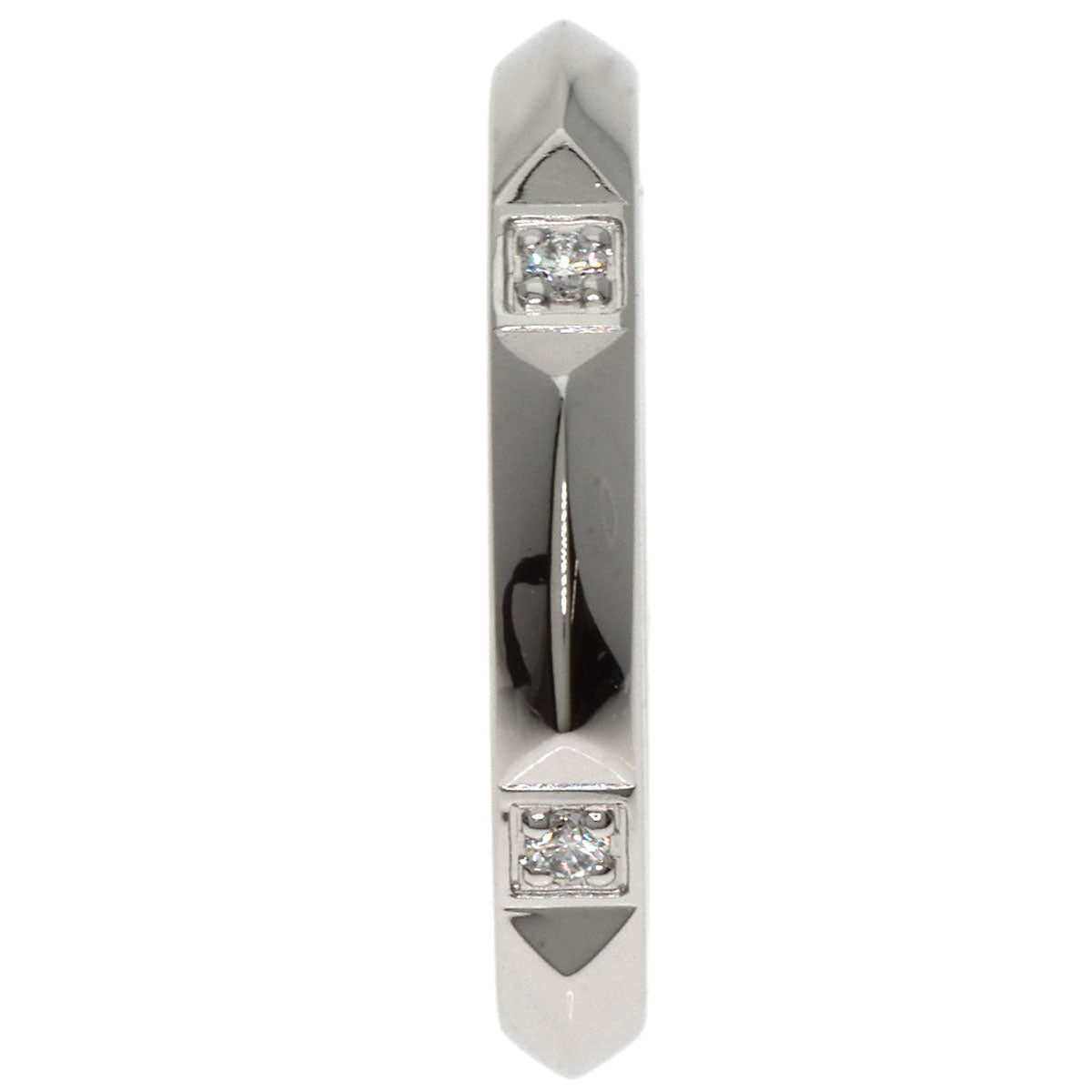 TIFFANY&Co.   True Band Ring Diamond Ring  Platinum PT950 Ladies [Used]