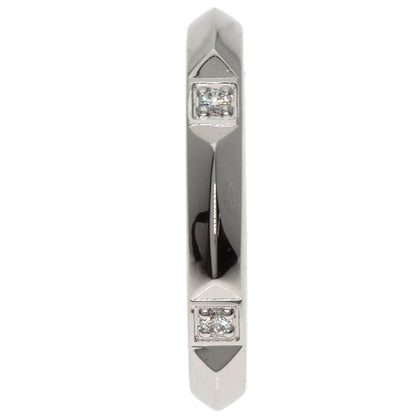 TIFFANY&Co.   True Band Ring Diamond Ring  Platinum PT950 Ladies [Used]