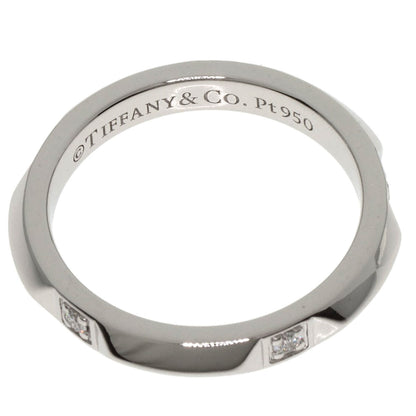 TIFFANY&Co.   True Band Ring Diamond Ring  Platinum PT950 Ladies [Used]