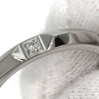 TIFFANY&Co.   True Band Ring Diamond Ring  Platinum PT950 Ladies [Used]