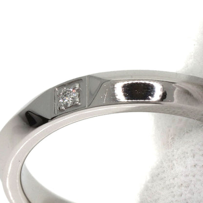 TIFFANY&Co.   True Band Ring Diamond Ring  Platinum PT950 Ladies [Used]