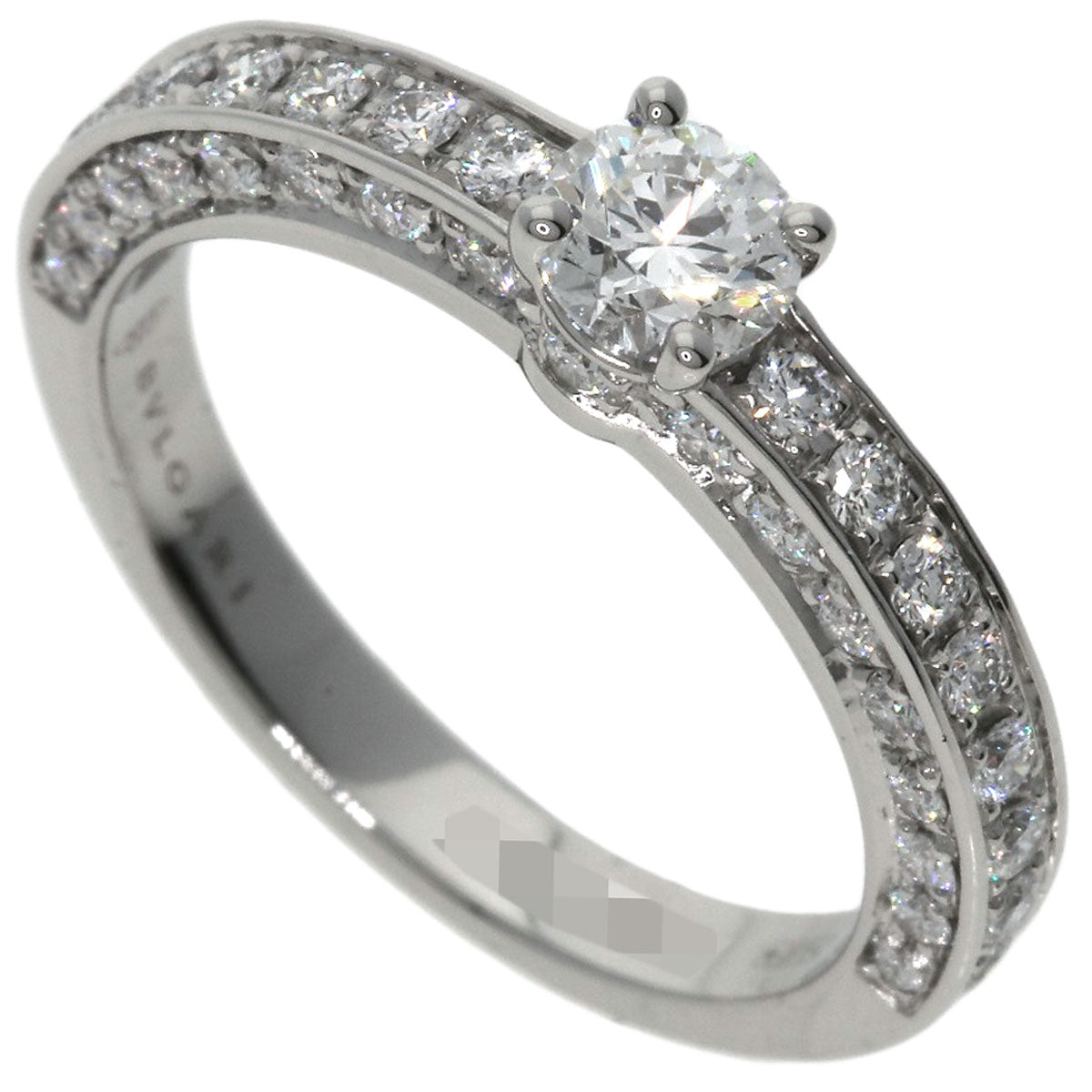 BVLGARI Dedicata Avanezia Diamond Ring Platinum PT950 Ladies [Used]
