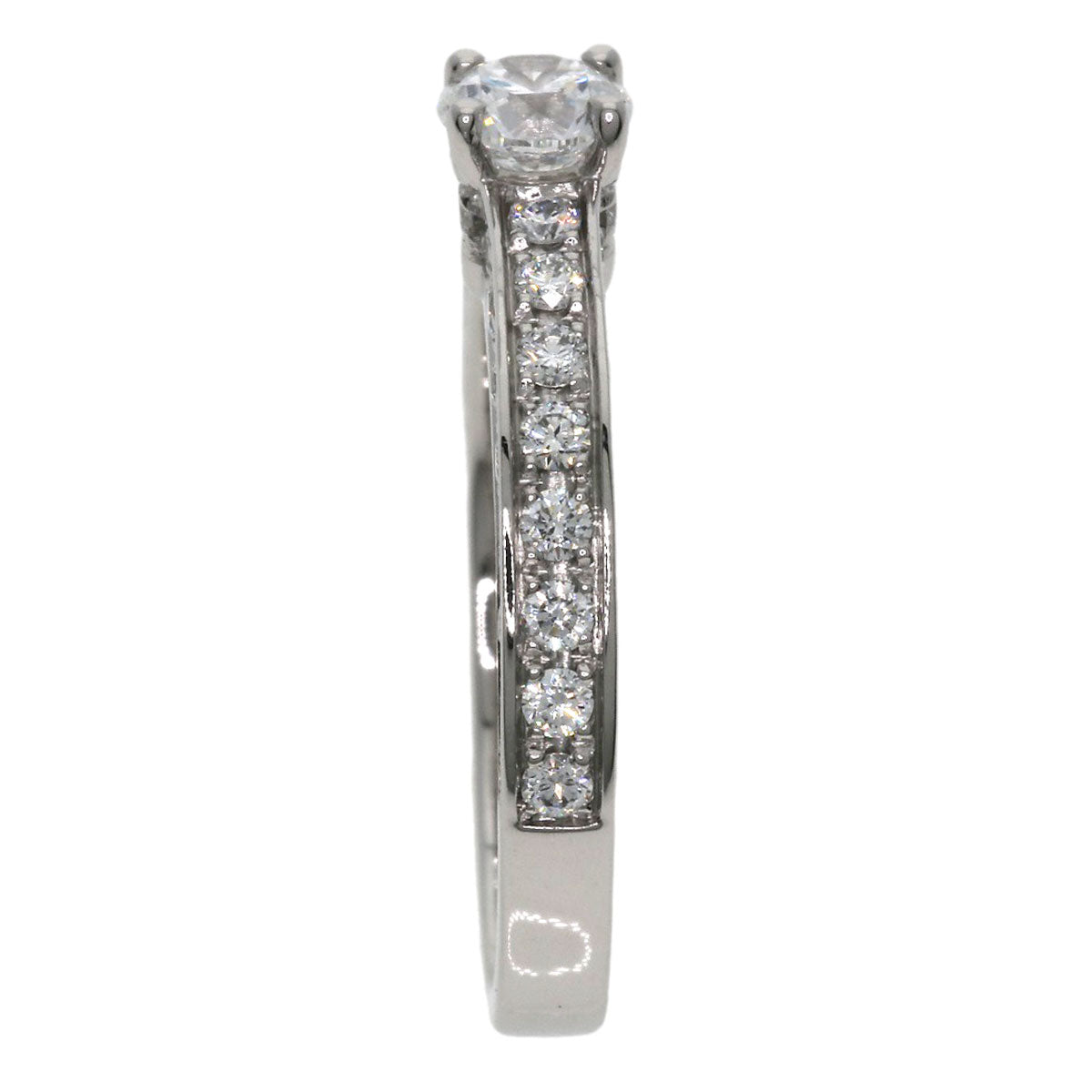 BVLGARI Dedicata Avanezia Diamond Ring Platinum PT950 Ladies [Used]